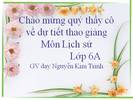 Bài 6. Văn hoá cổ đại