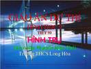 Bài Hình Trụ - DTxq và V