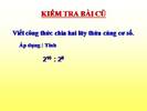 Thứ tự thực hiện các phép tính